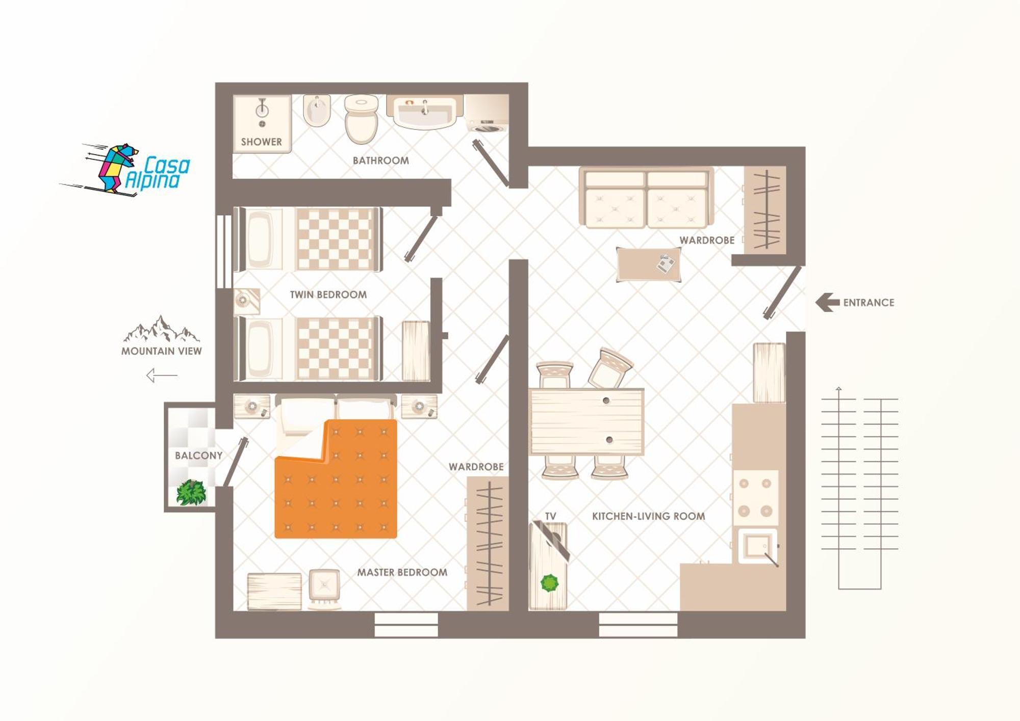 Casa Alpina - Apartment *
